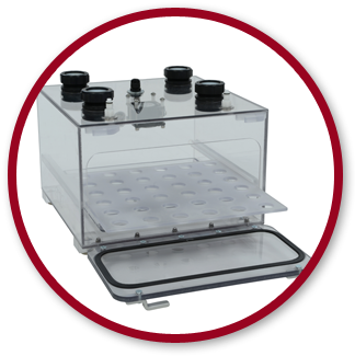 Hypoxic chamber for cell culture by Coy Laboratory Products